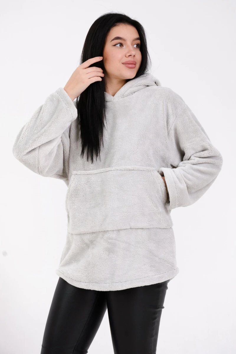 Толстовка 24348 (светло-серый)