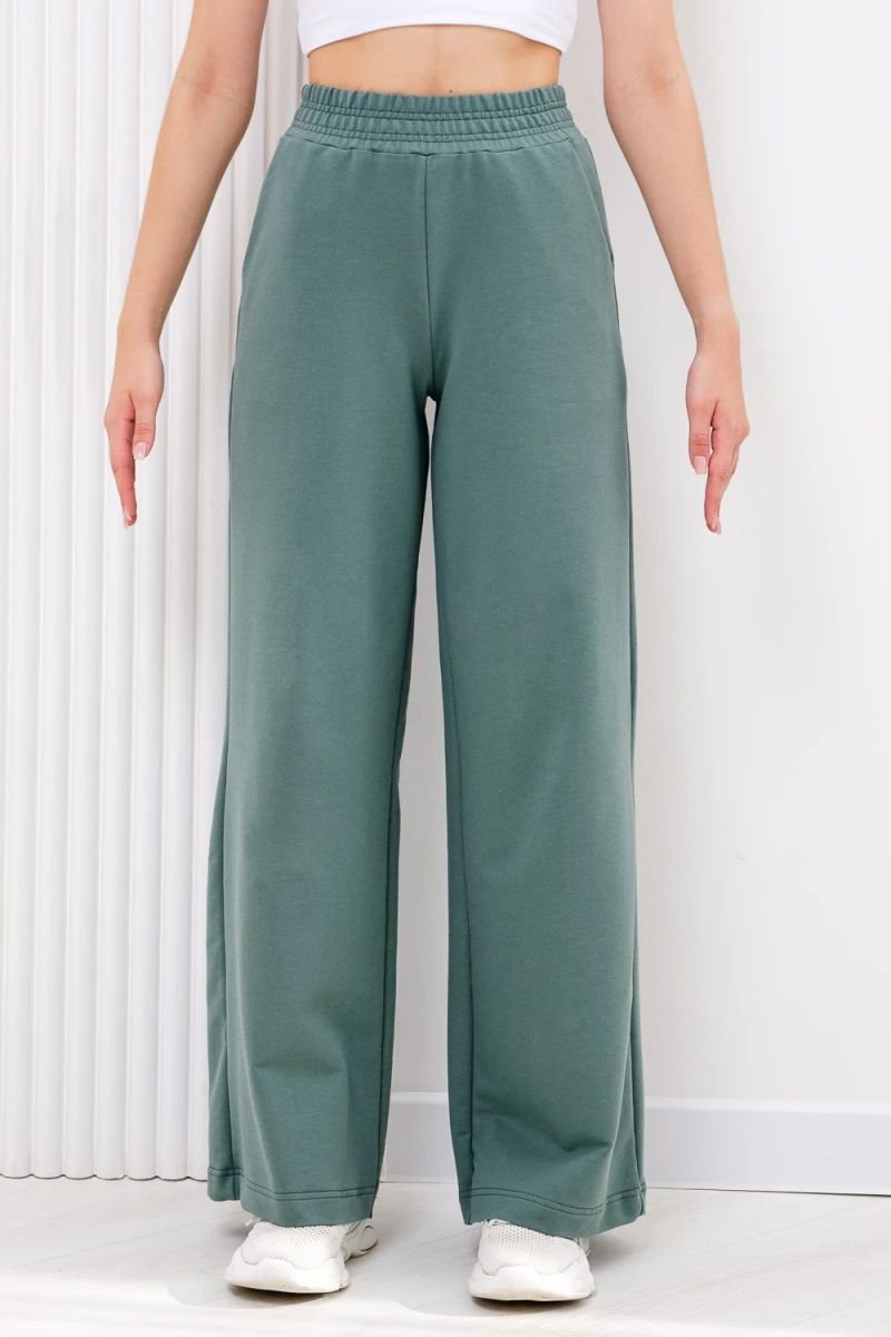 Брюки 18047 (оливковый)