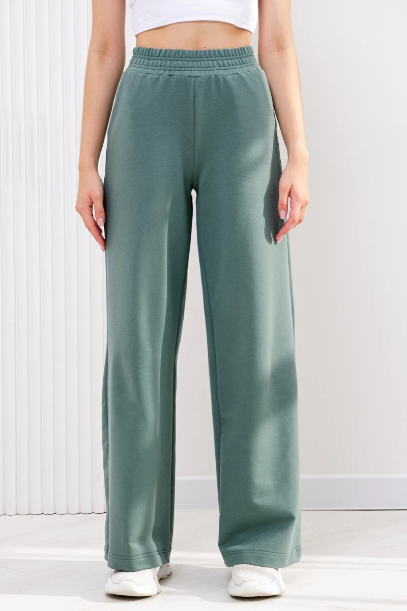 Брюки 18047 (оливковый)