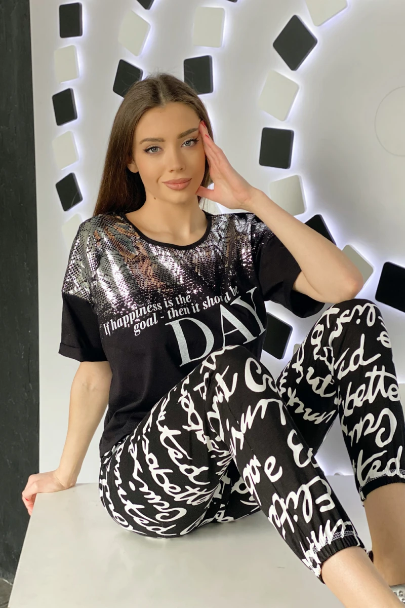 Брюки 8035 (буквы)