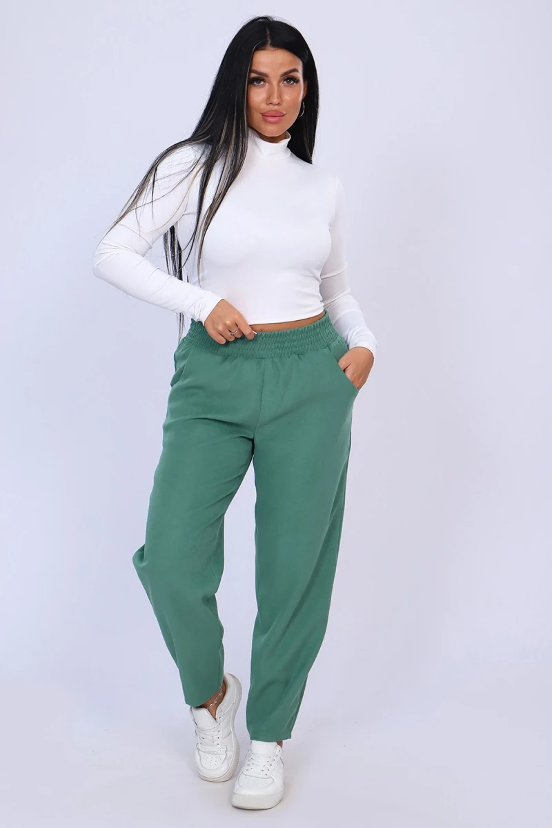 Брюки 32813 (зеленый)
