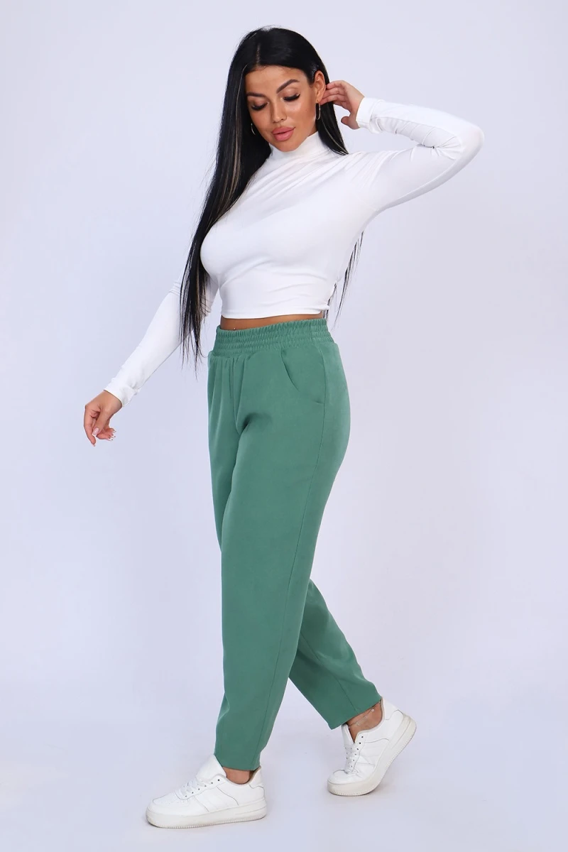 Брюки 32813 (зеленый)