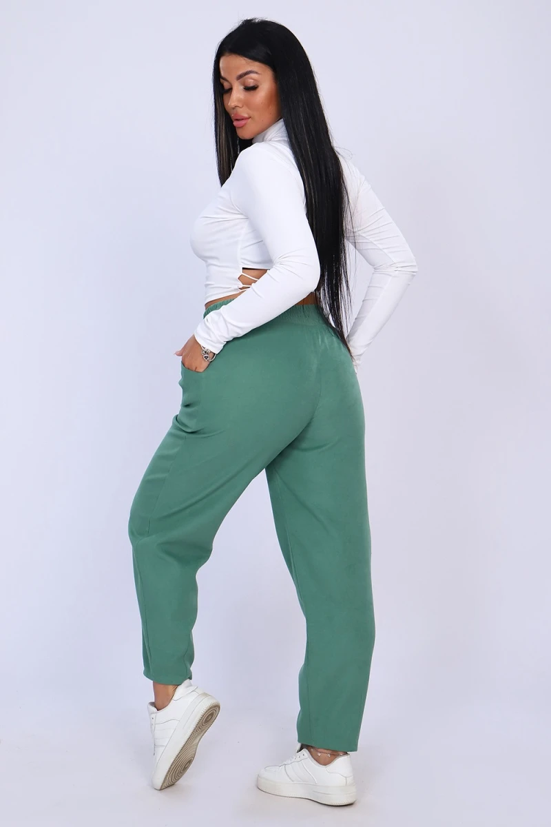 Брюки 32813 (зеленый)