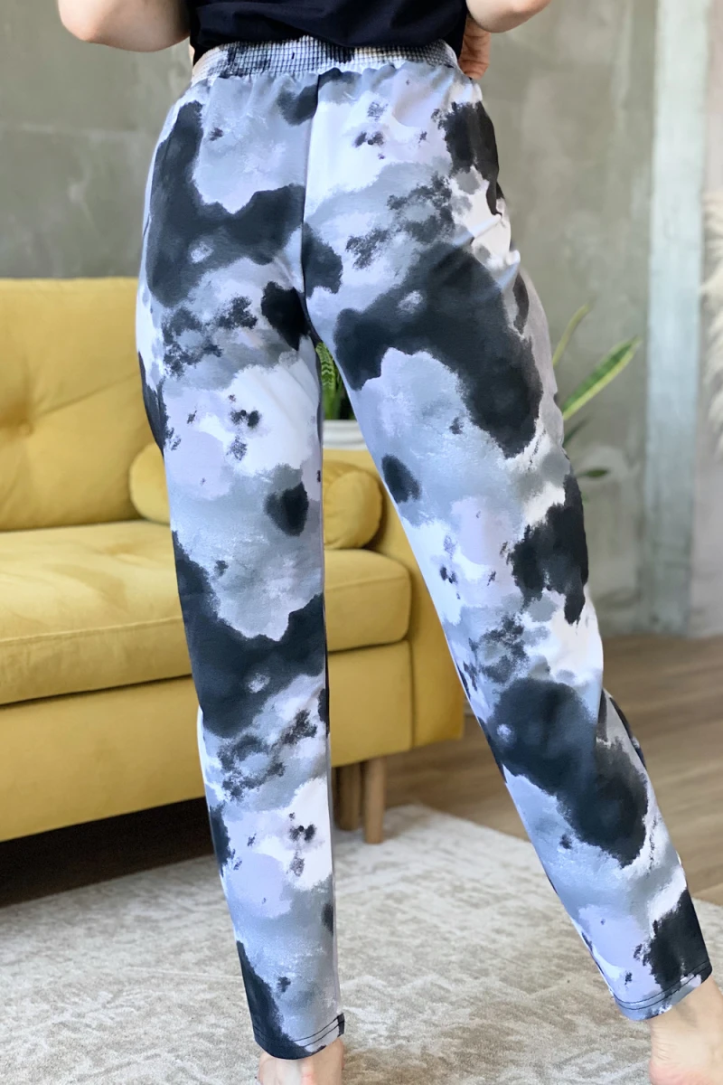 Брюки 8169 (мрамор)