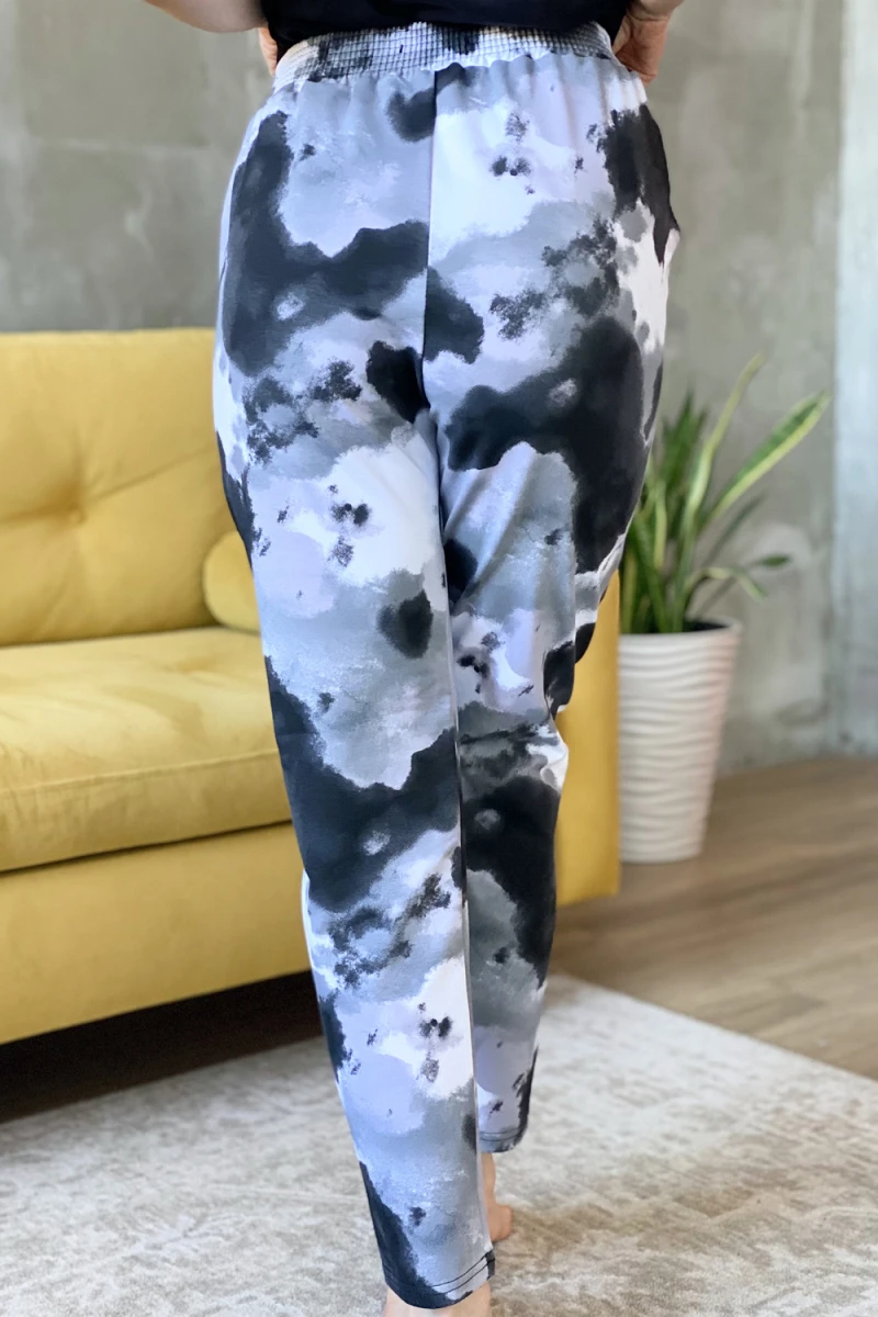 Брюки 8169 (мрамор)