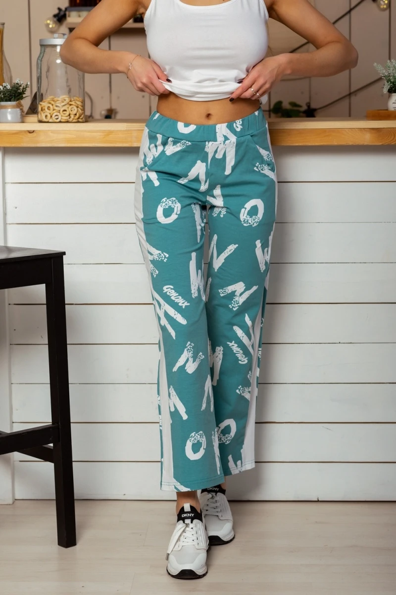 Брюки 8239 (зеленый)