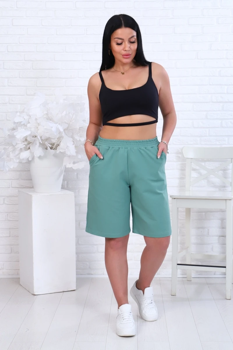 Шорты 57073 (оливковый)