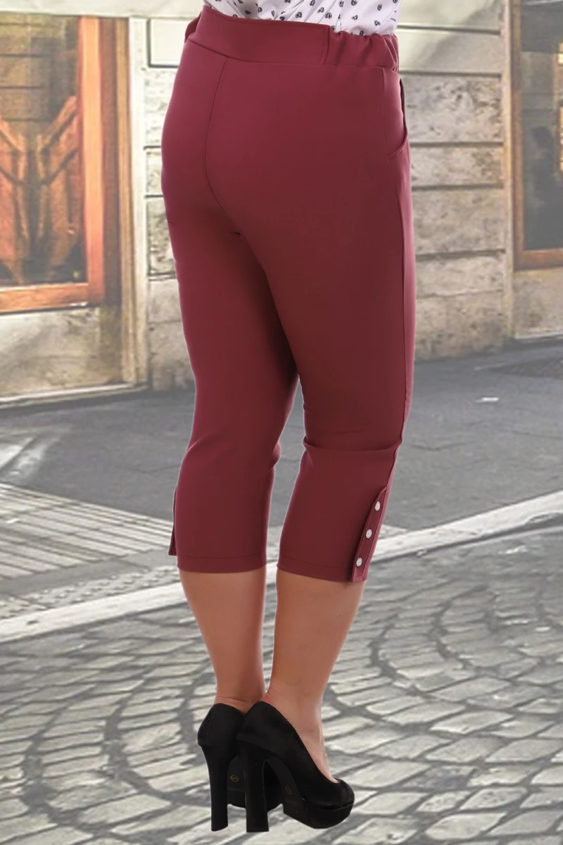 Бриджи 6716 (брусничный)