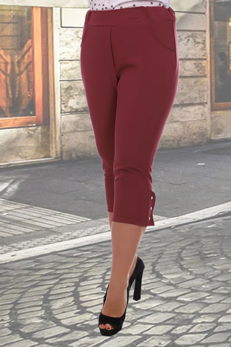 Бриджи 6716 (брусничный)