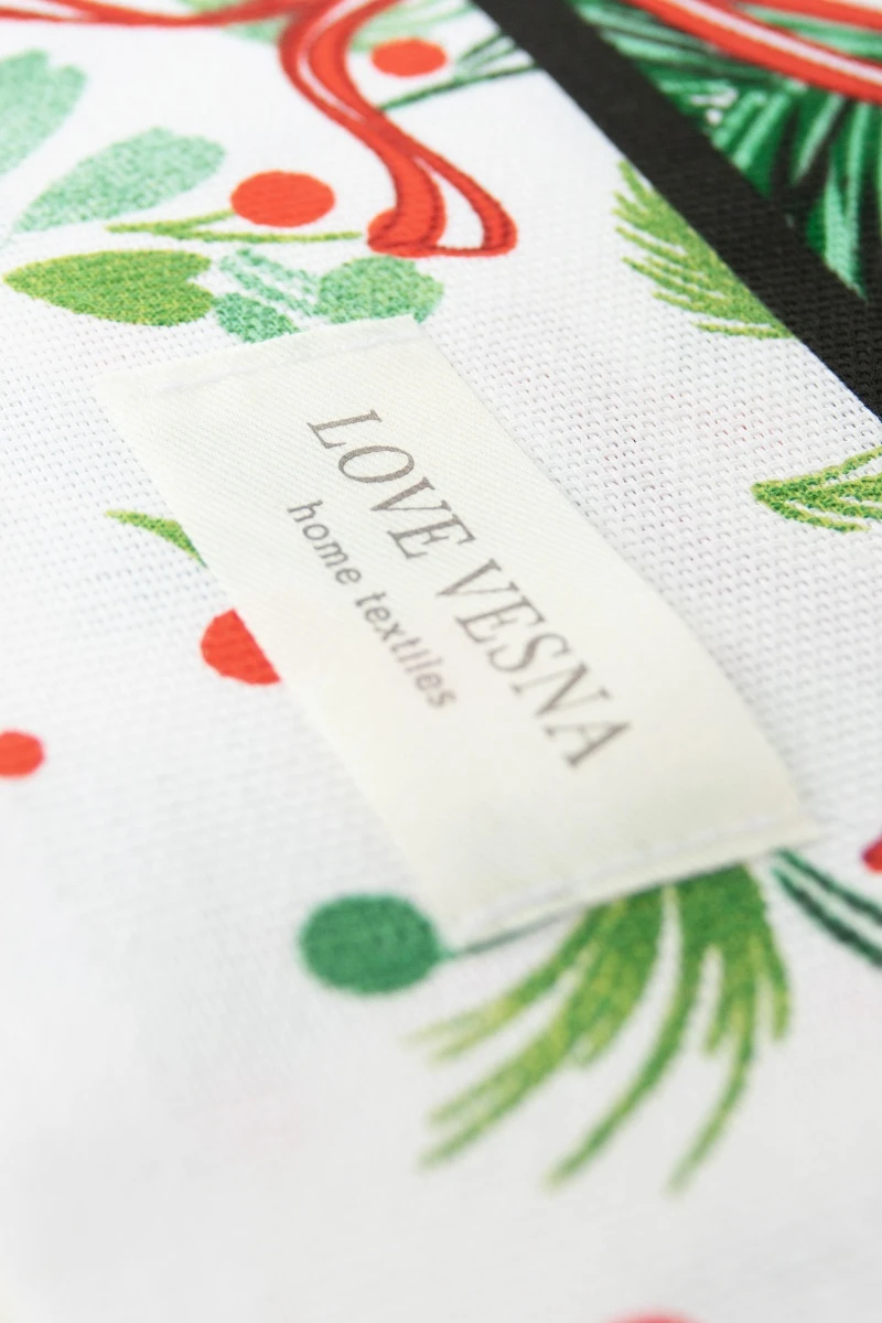 Скатерть рогожка "ХБК" Зимний сон