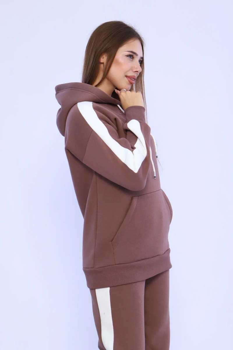 Костюм с брюками 65037 (какао)