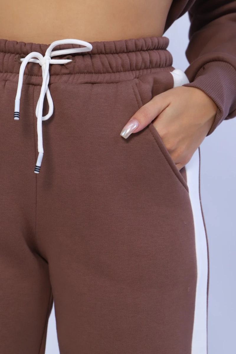 Костюм с брюками 65037 (какао)