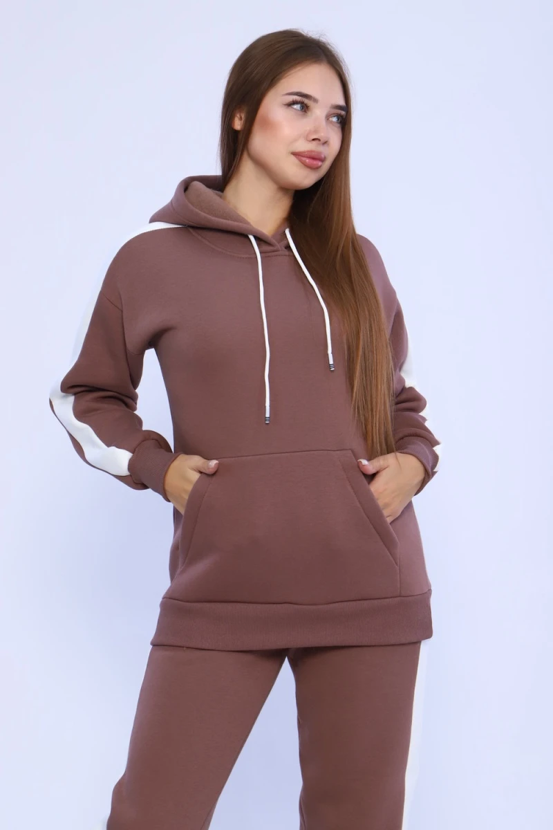 Костюм с брюками 65037 (какао)