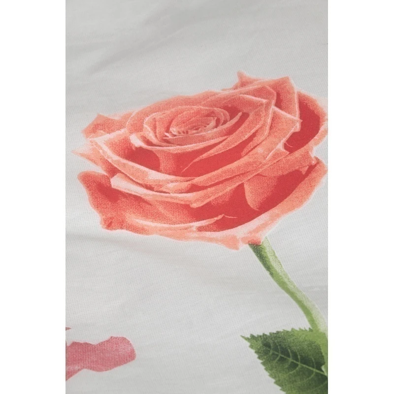 КПБ на пуговицах "ТЛ" перкаль "Флорис" ком. р. Семейный арт. 71165-1 + 71200-1