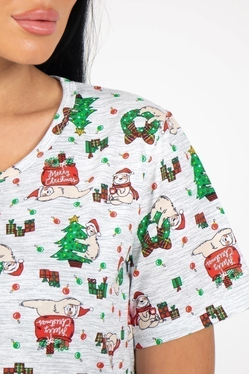 Пижама "Праздник" шорты, трикотаж