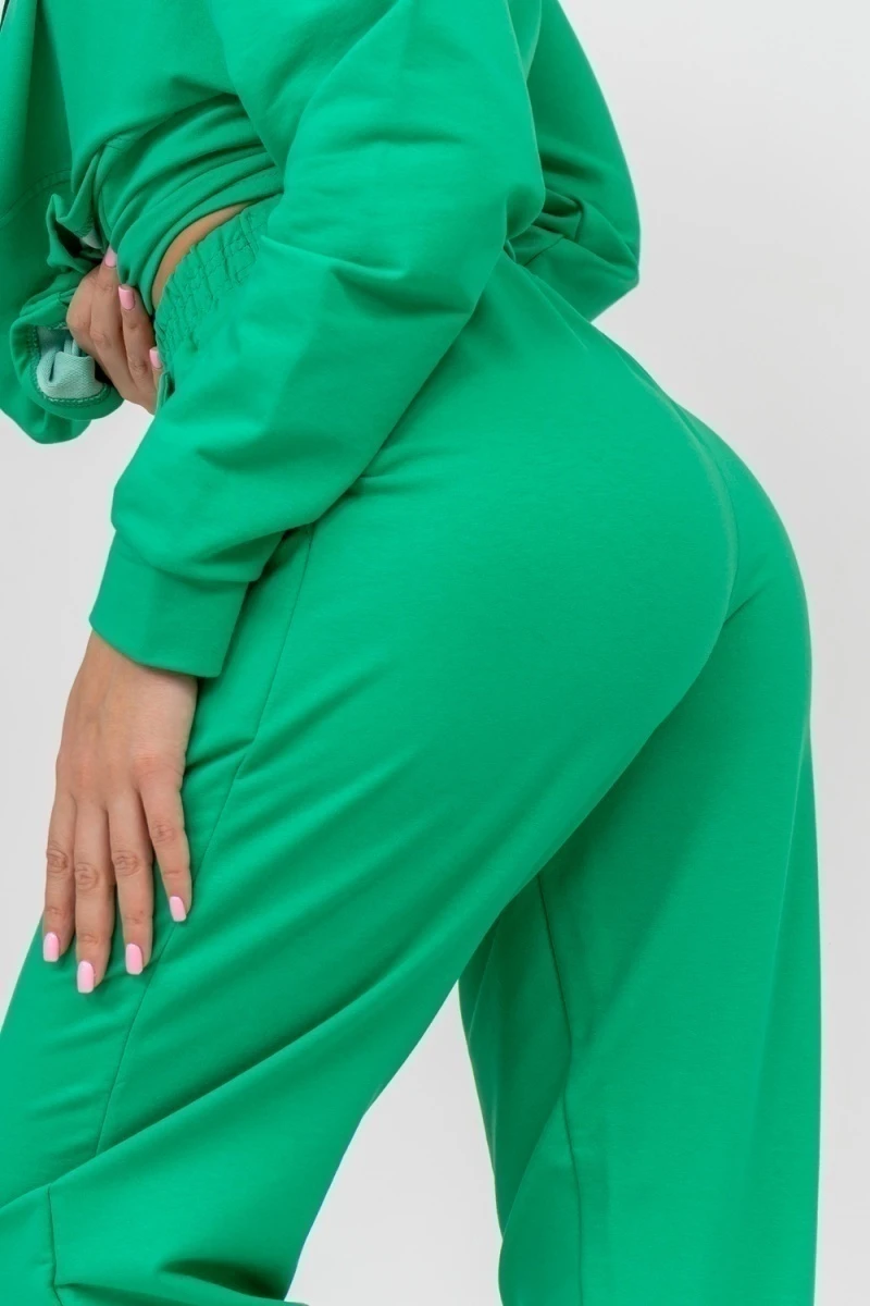 Костюм с брюками 36660 (зелёный)