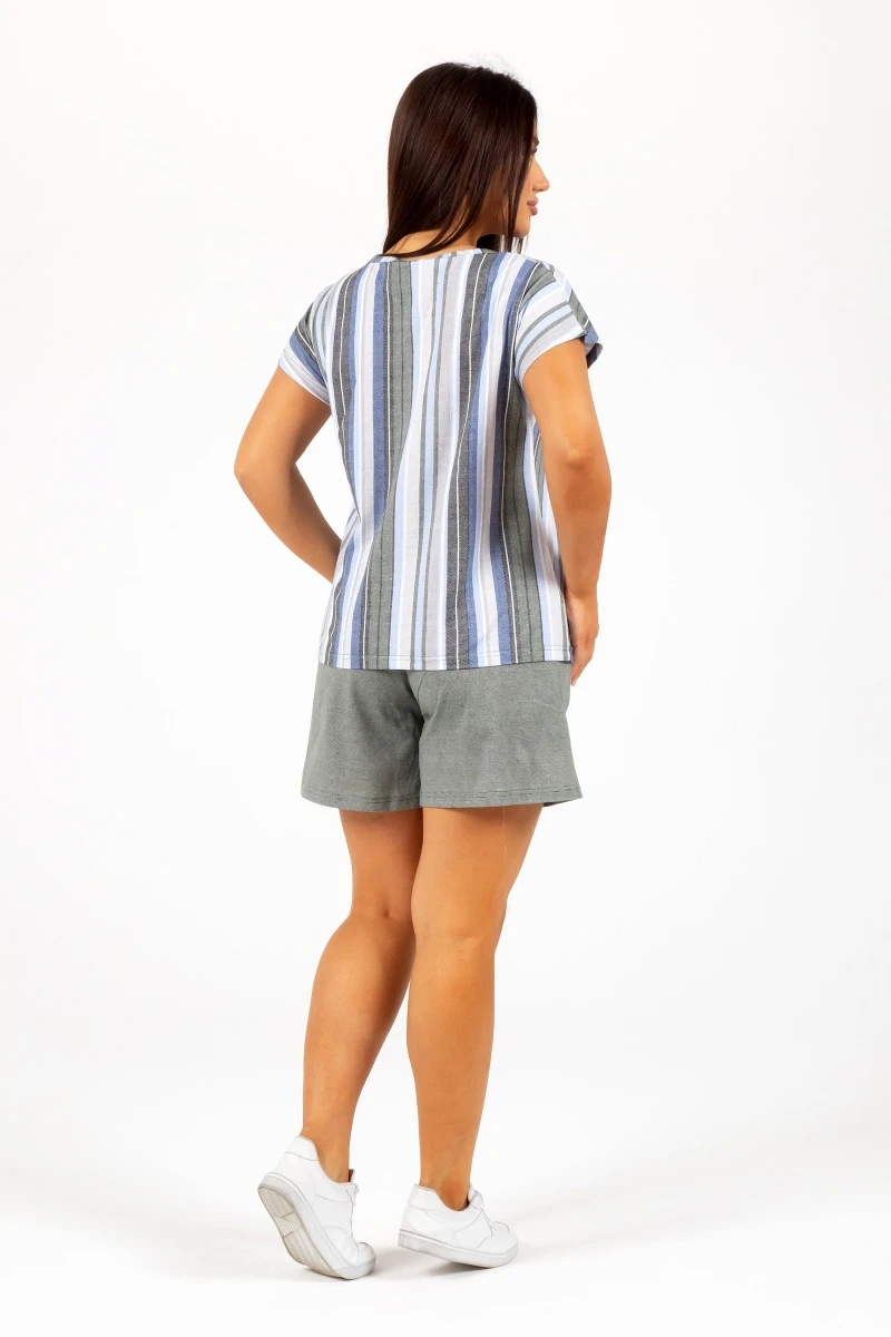 Костюм "Ривьера 3" зелёный, трикотаж