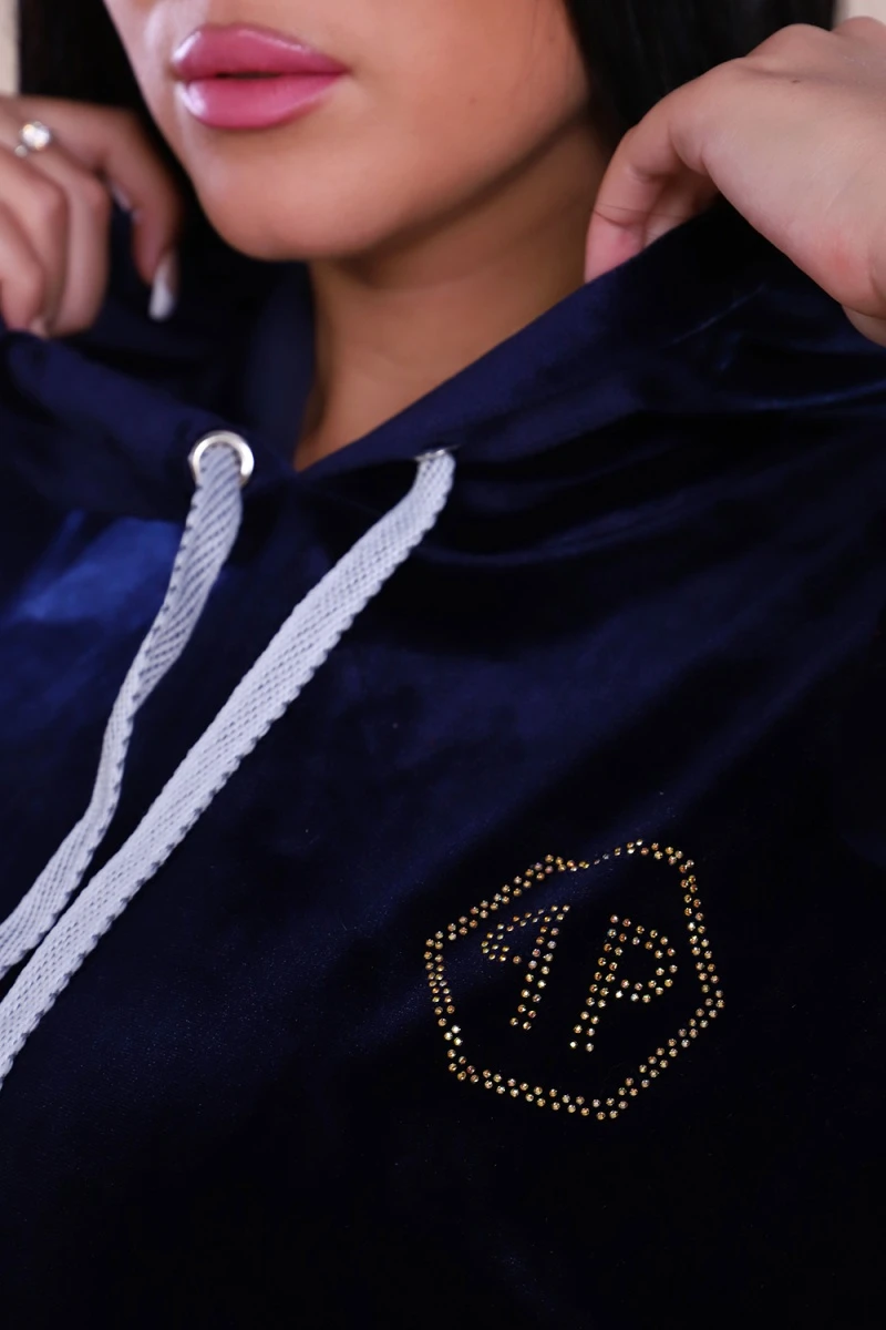 Костюм с брюками 52134 (синий)