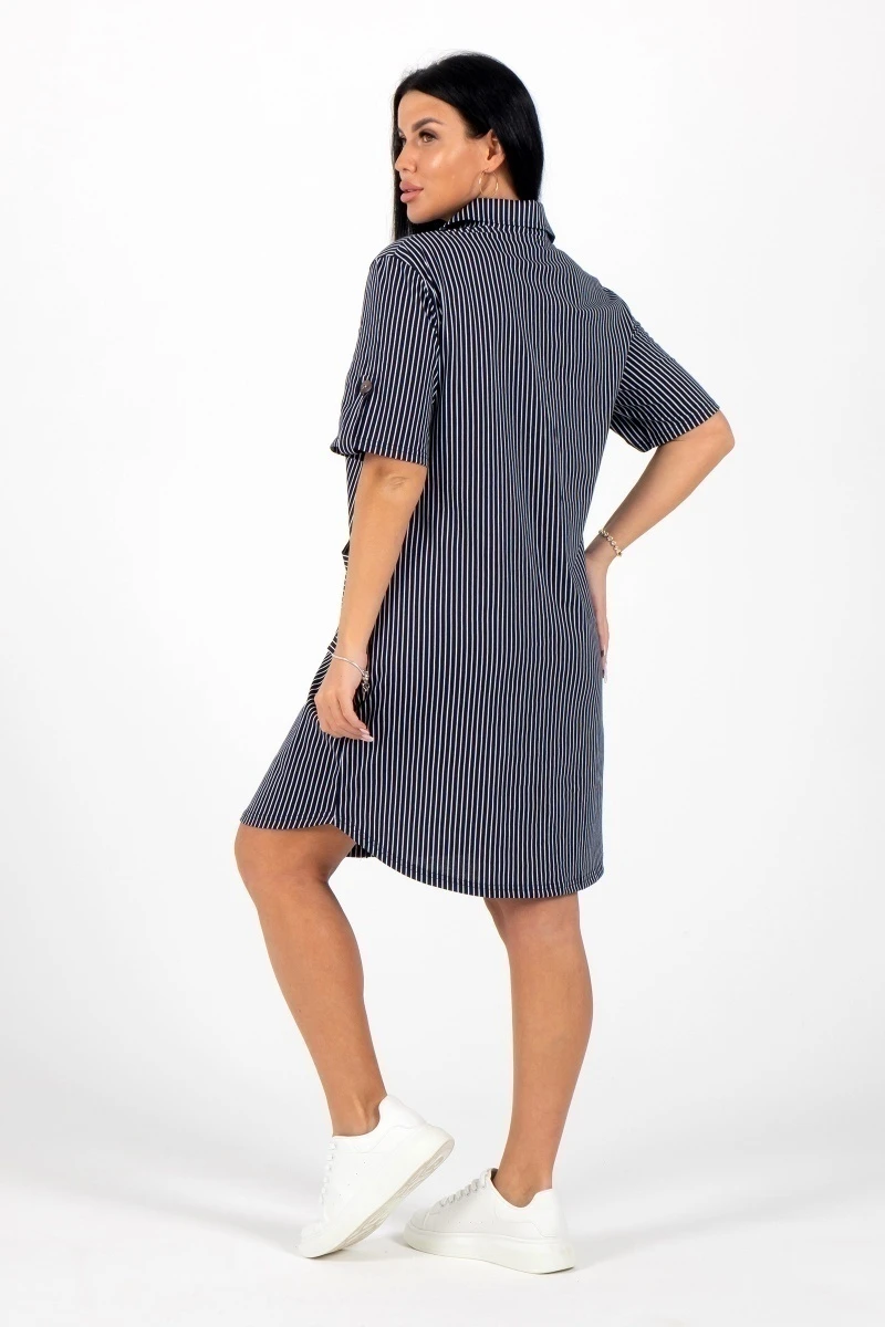 Туника "Злата" вертикаль, трикотаж