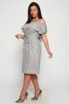 Платье 71064 (серый)