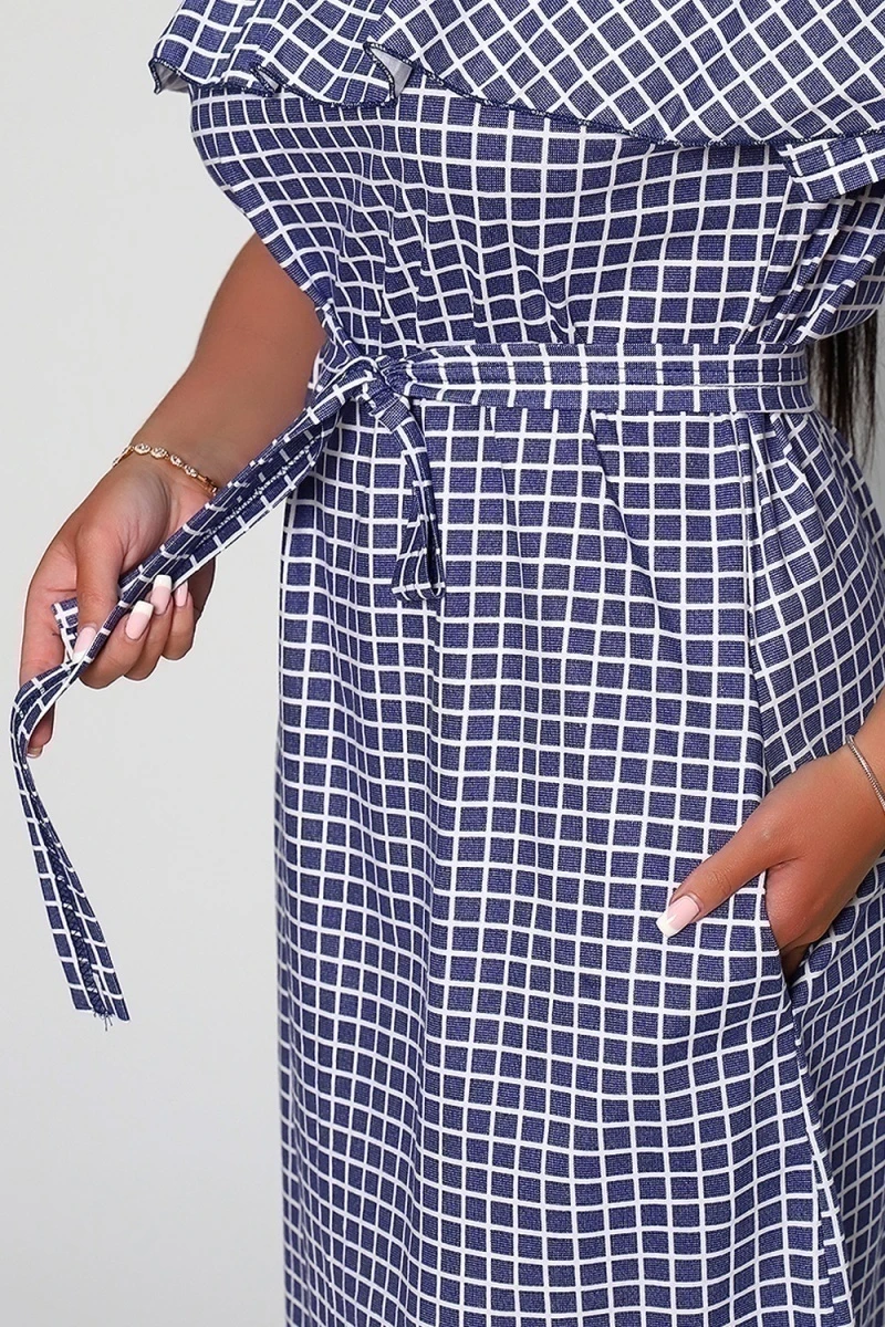 Платье 71064 (синий)