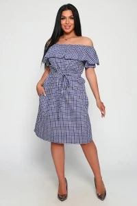 Платье 71064 (синий)