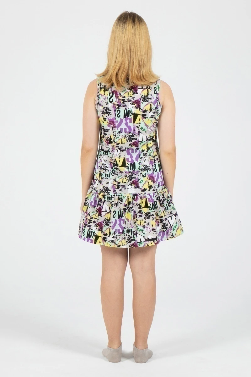 Сарафан "ПлД-57" абстракция, трикотаж