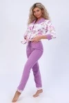 Костюм с брюками 71047 (сиреневый)