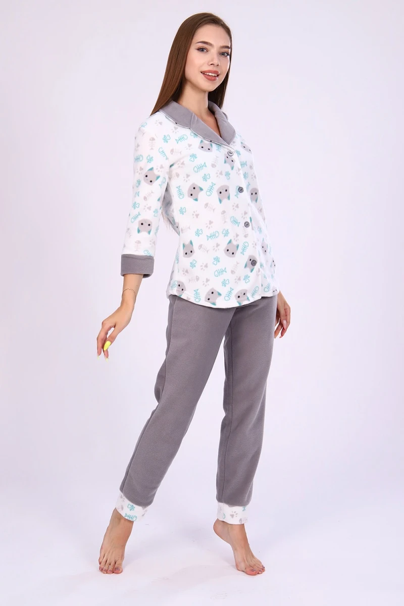 Костюм с брюками 71051 (серый)