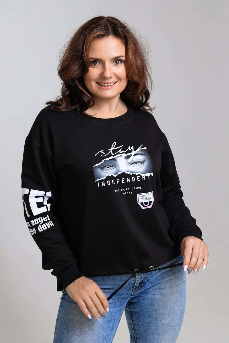 Свитшот 50519 (черный)