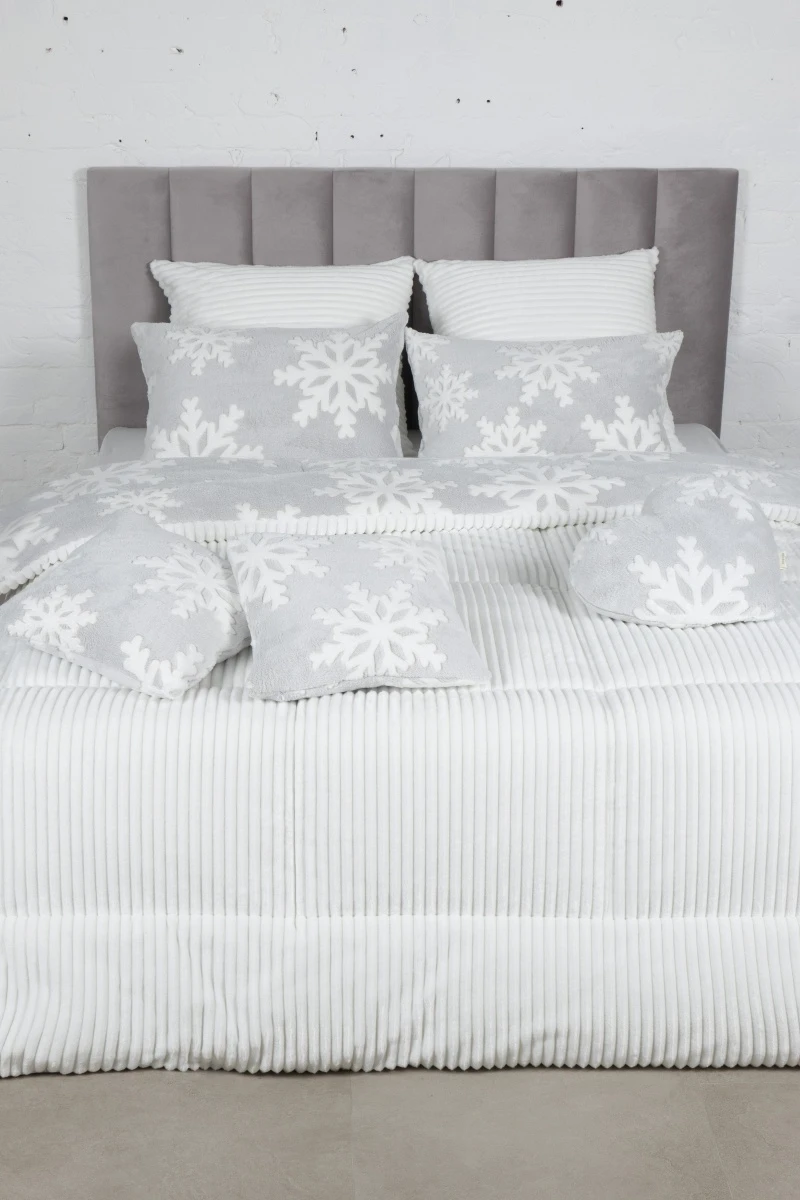 (LV) Одеяло "Нежность" (450 гр) снежинки 