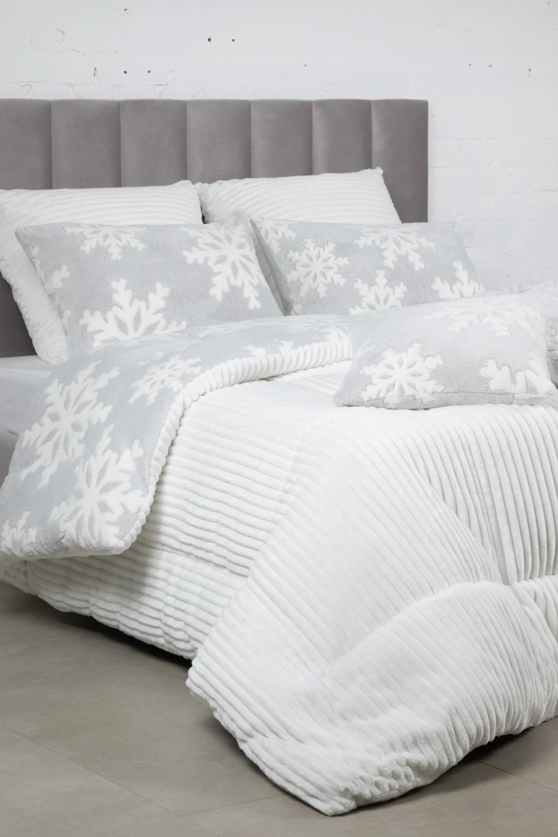 (LV) Одеяло "Нежность" (450 гр) снежинки 