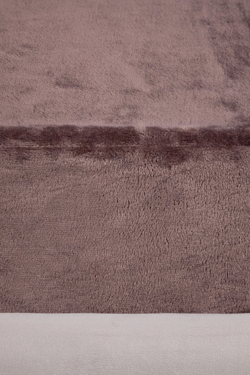 Покрывало на резинке плюш велюр с бортом арт. 004-ODN Кофе