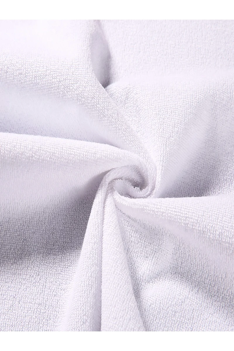 (LV) Наперник на молнии Мулетон водонепроницаемый (белый)