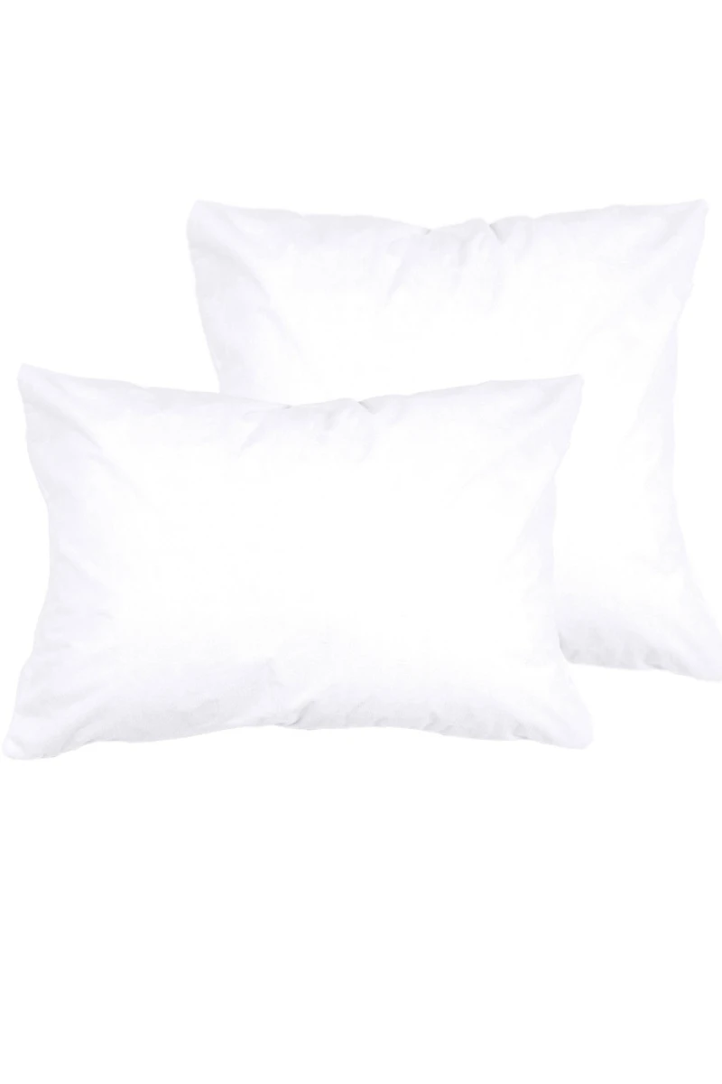 (LV) Наперник на молнии Мулетон водонепроницаемый (белый)