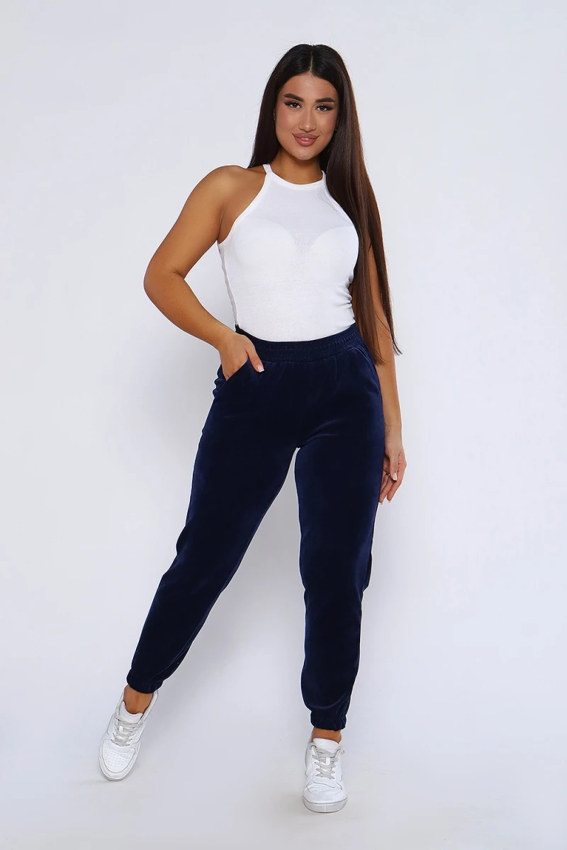 Брюки 36671 (темно-синий)