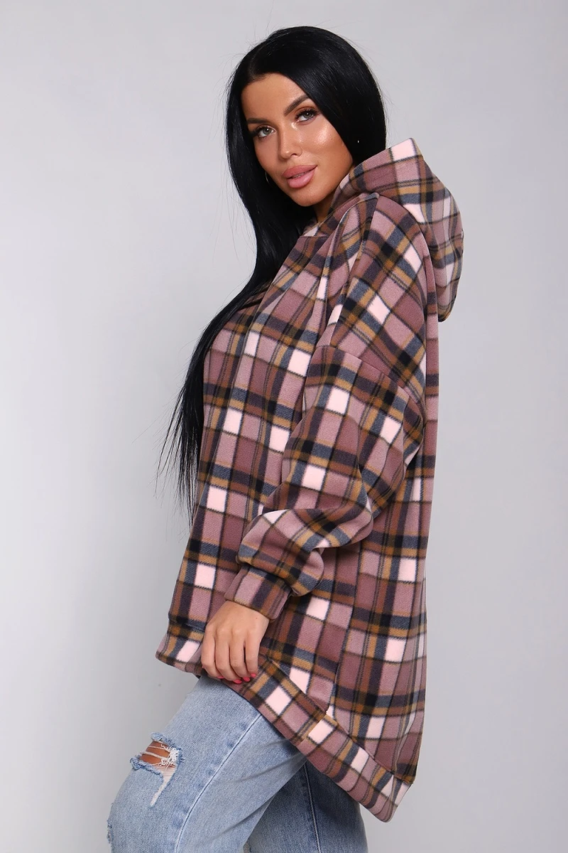 Толстовка 35324 (сухая роза)