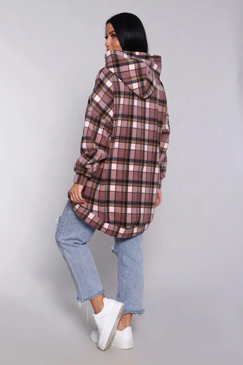 Толстовка 35324 (сухая роза)