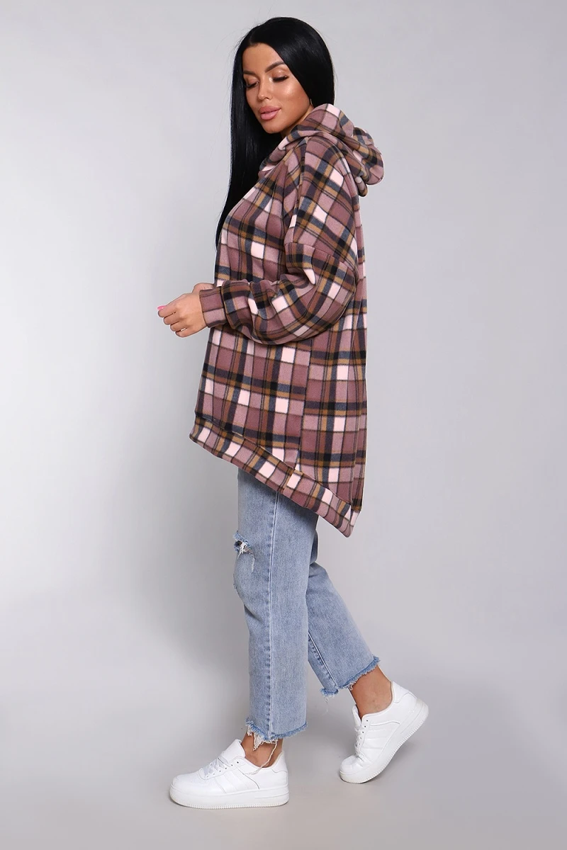 Толстовка 35324 (сухая роза)