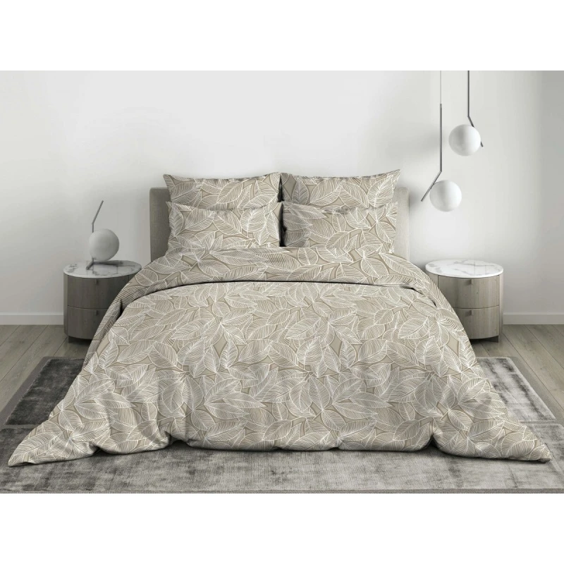 КПБ на пуговицах бязь Премиум ГОСТ "ТЛ" "Листина" р. Евро-Мини арт. 71275-1