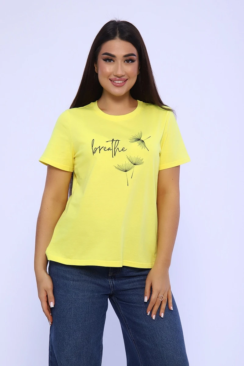 Футболка 55080 (желтый лимон)