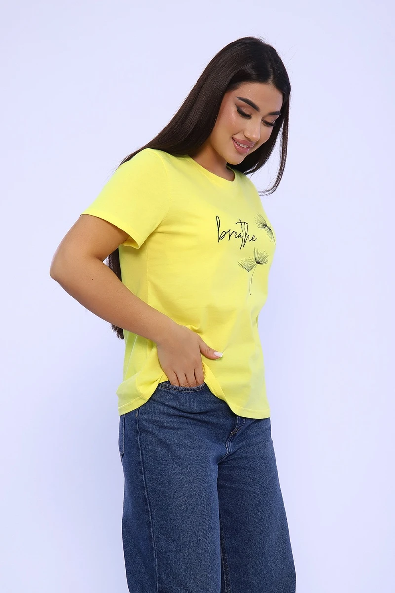 Футболка 55080 (желтый лимон)