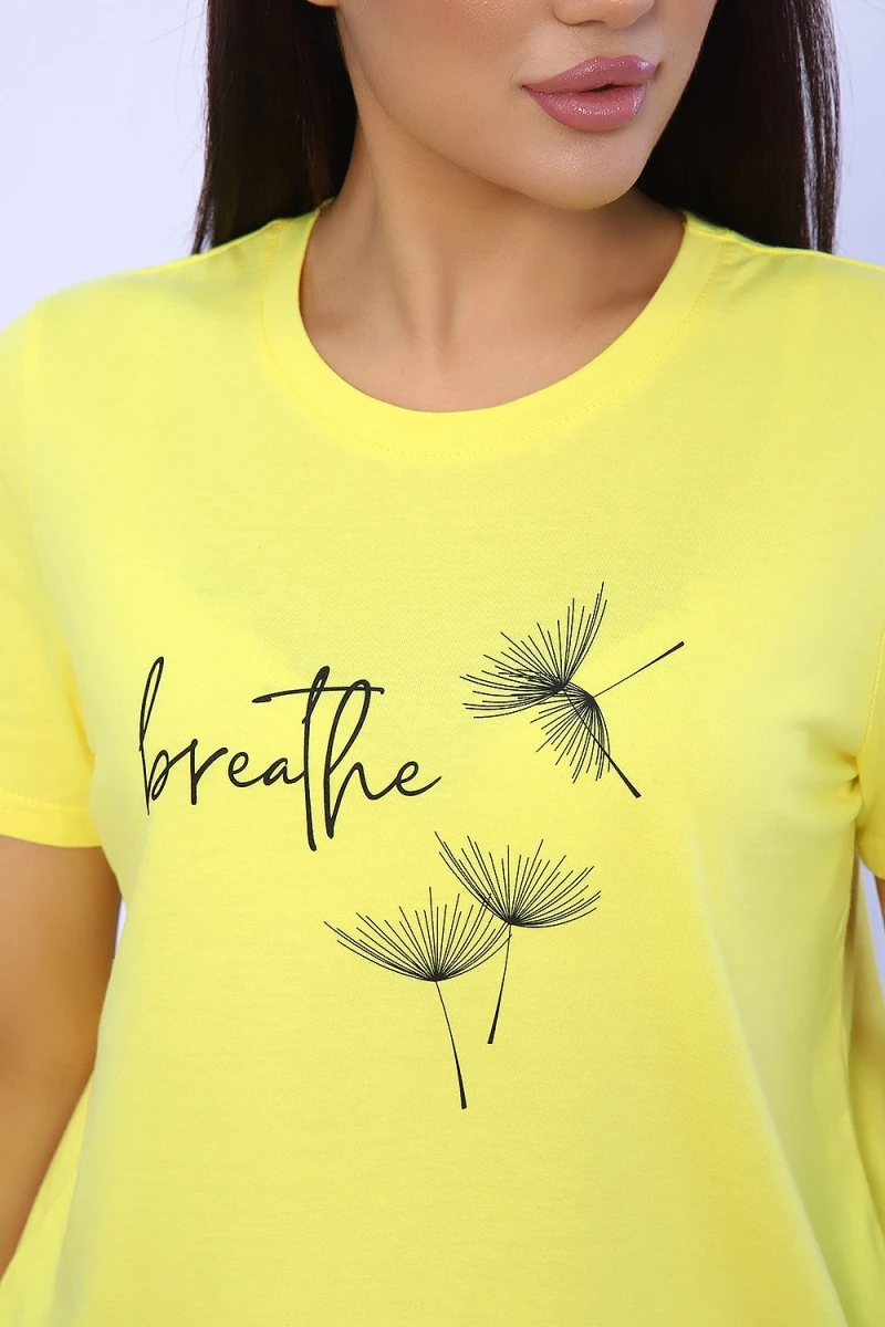 Футболка 55080 (желтый лимон)