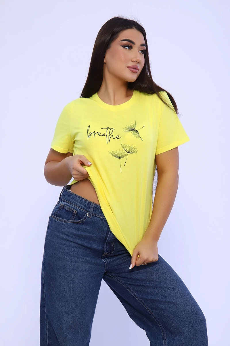Футболка 55080 (желтый лимон)