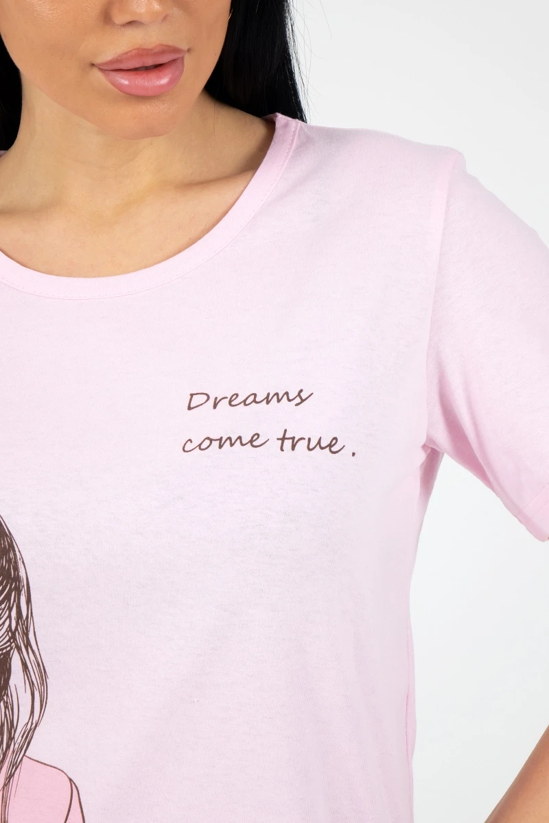 Пижама "Василиса 2" брусника, трикотаж