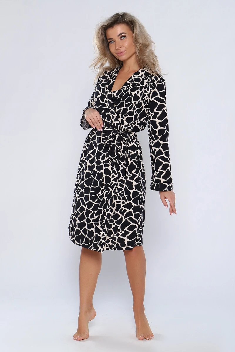 Халат 89348 (черный)