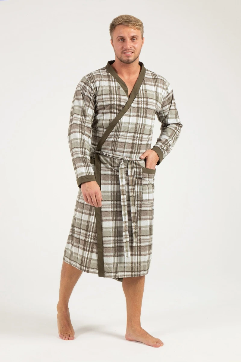 Халат мужской - Артур - 804 - коричневый