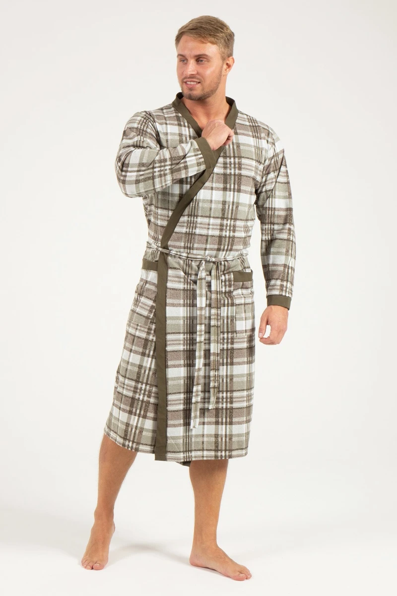 Халат мужской - Артур - 804 - коричневый