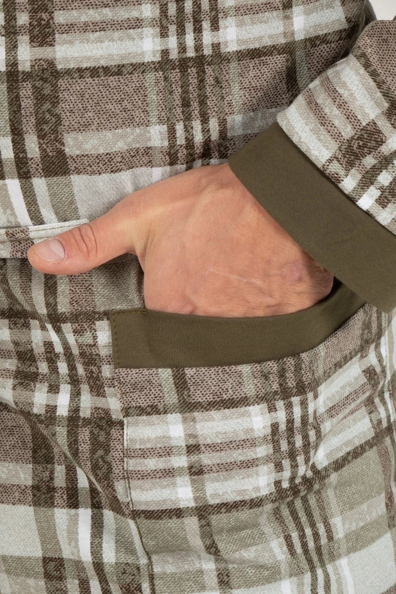 Халат мужской - Артур - 804 - коричневый