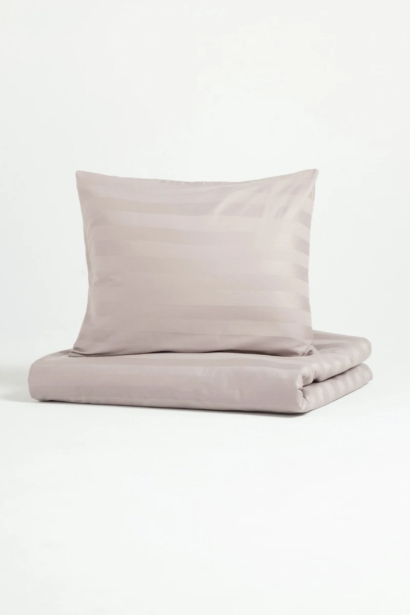 1 + 1 Пододеяльник и наволочка страйп-сатин "ЕА-Орех", 70х70 см (15-0703, "ЕА") (240 см)